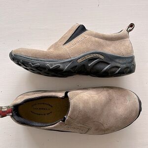 Merrell Jungle Moc Big Kids Sz 5 Classic Taupe Trail Shoes Performance Footwear